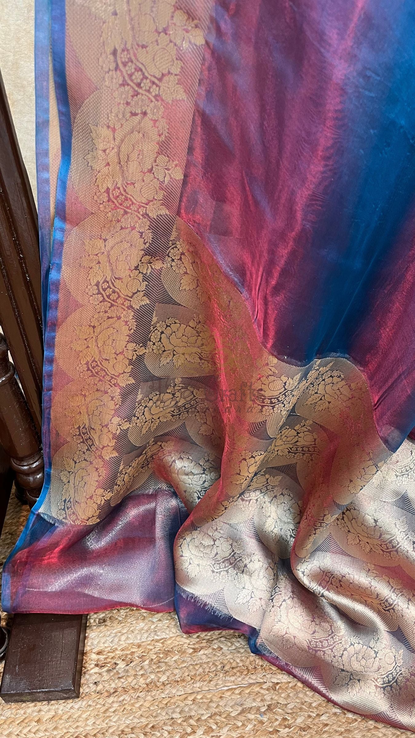 Pure Kora Tissue Silk Banarasi Saree
