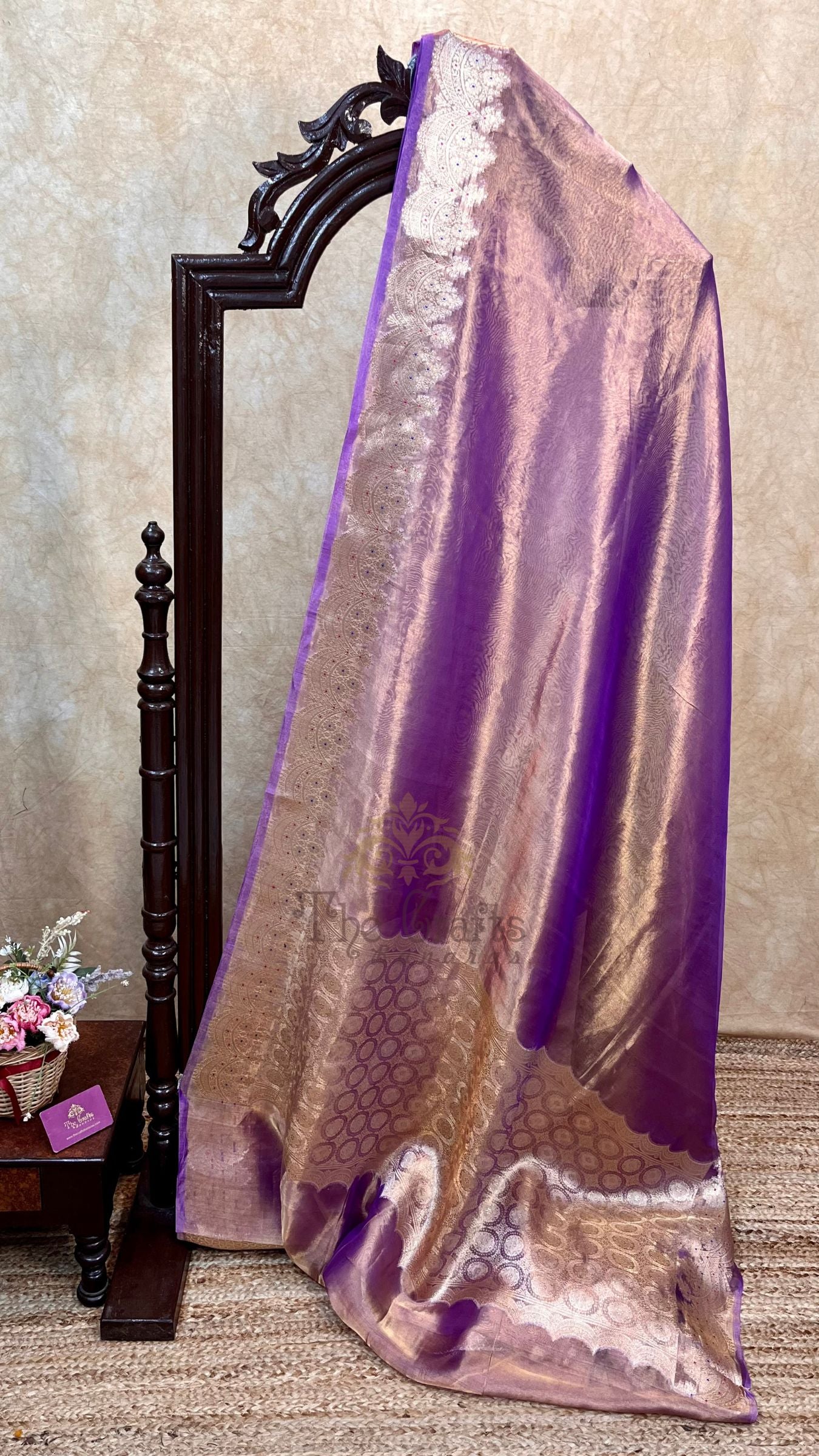 Pure Kora Tissue Silk Banarasi Saree