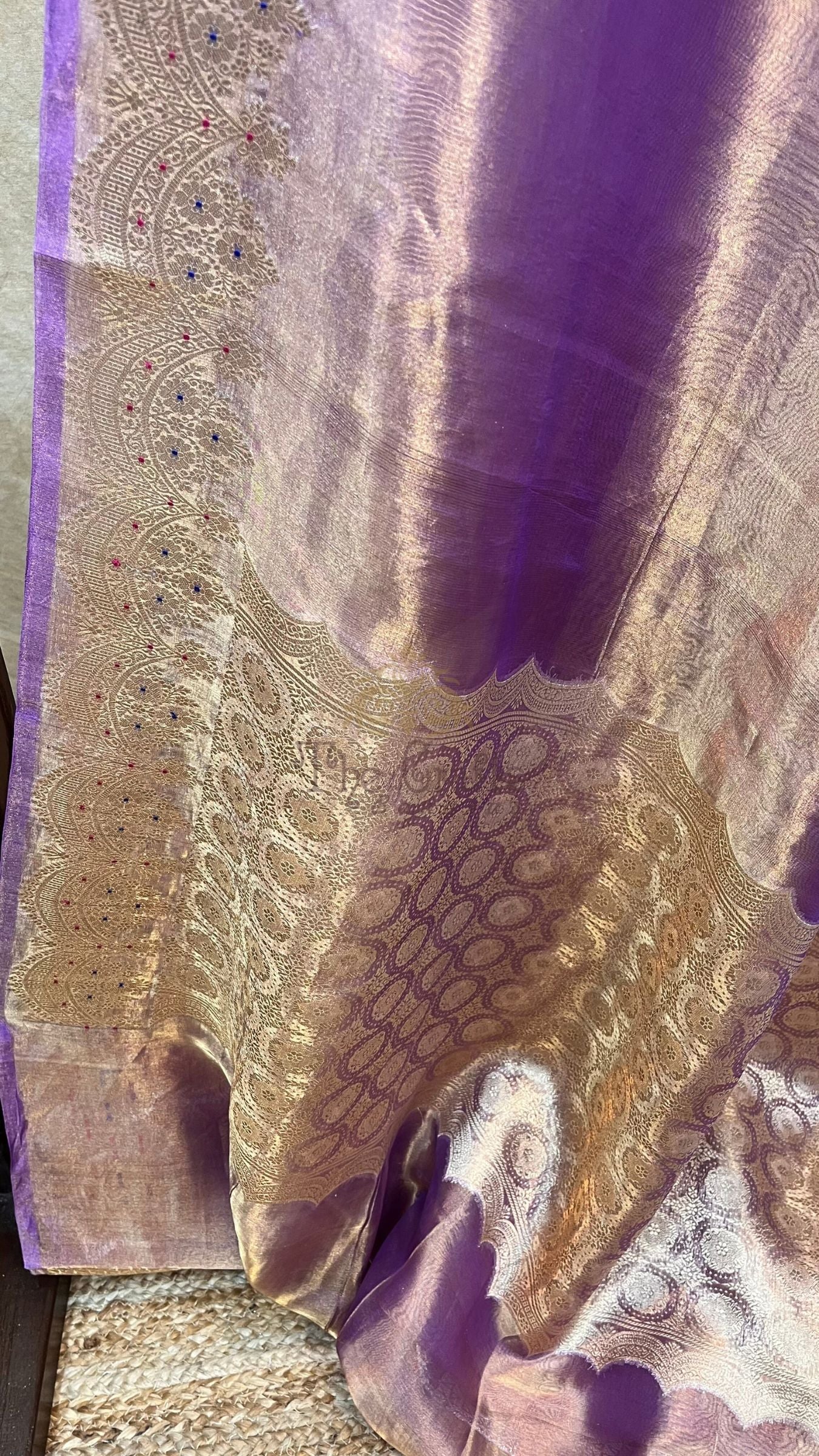 Pure Kora Tissue Silk Banarasi Saree