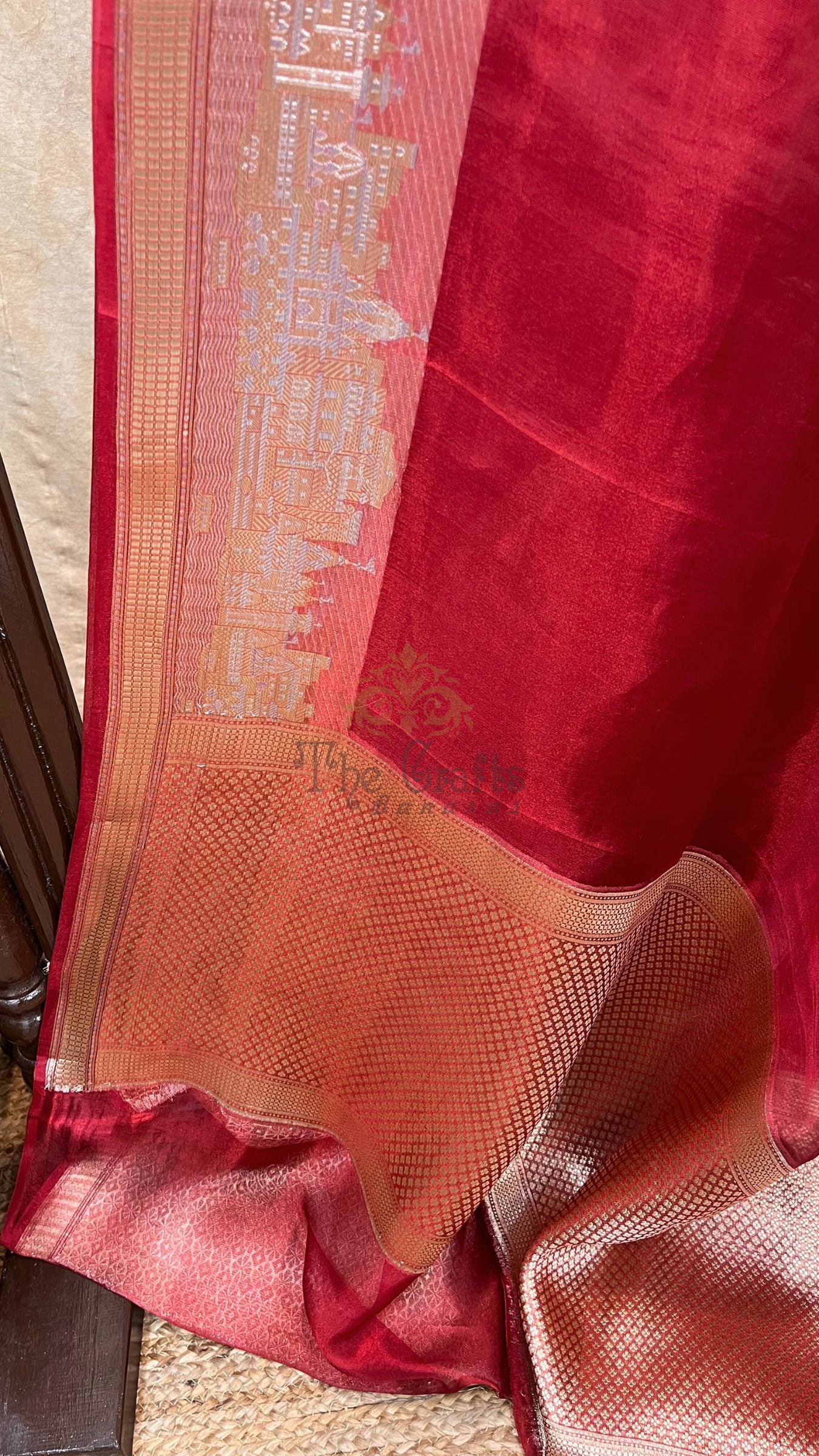 Pure Kora Tissue Silk Banarasi Saree