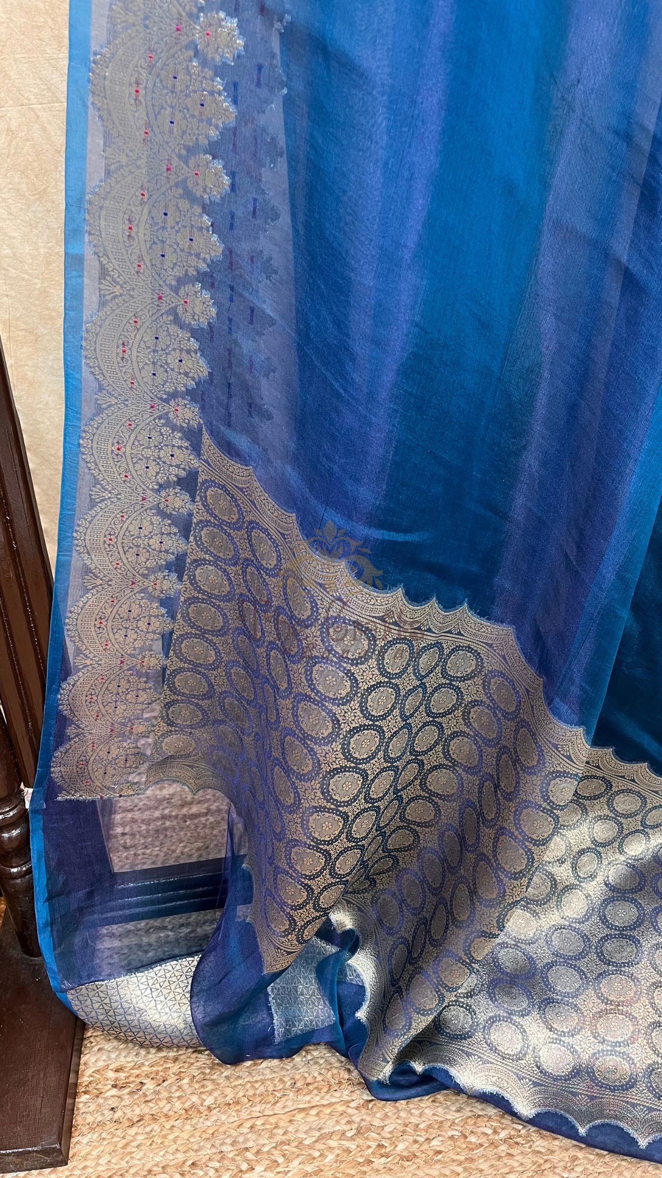 Pure Kora Tissue Silk Banarasi Saree