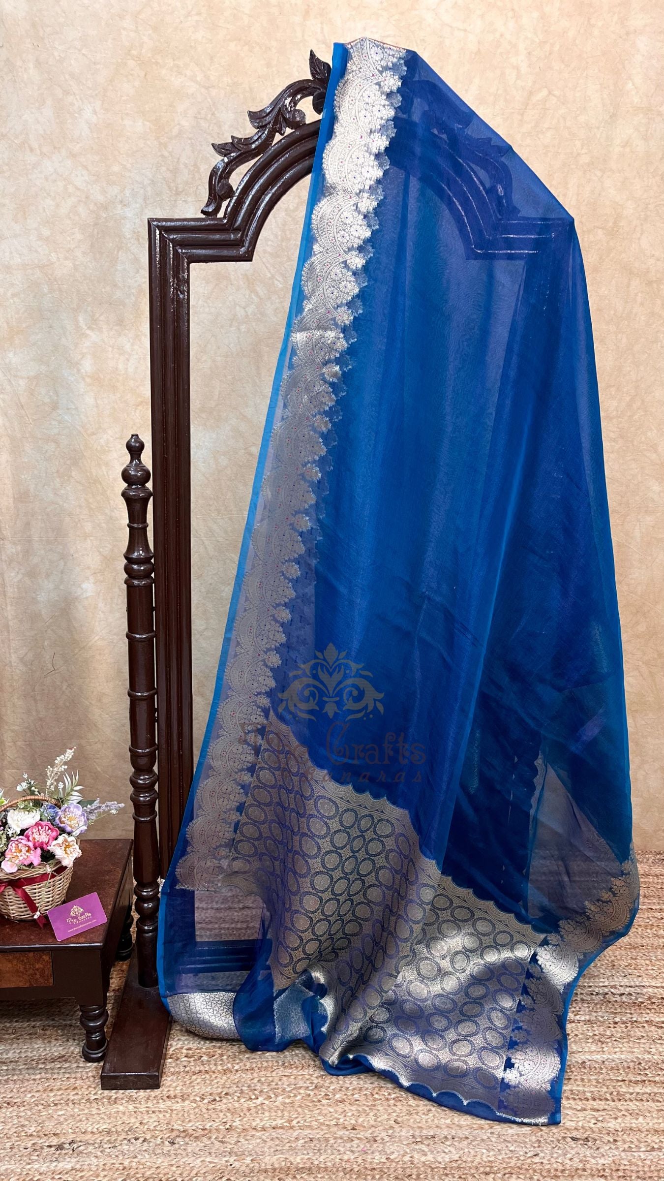 Pure Kora Tissue Silk Banarasi Saree