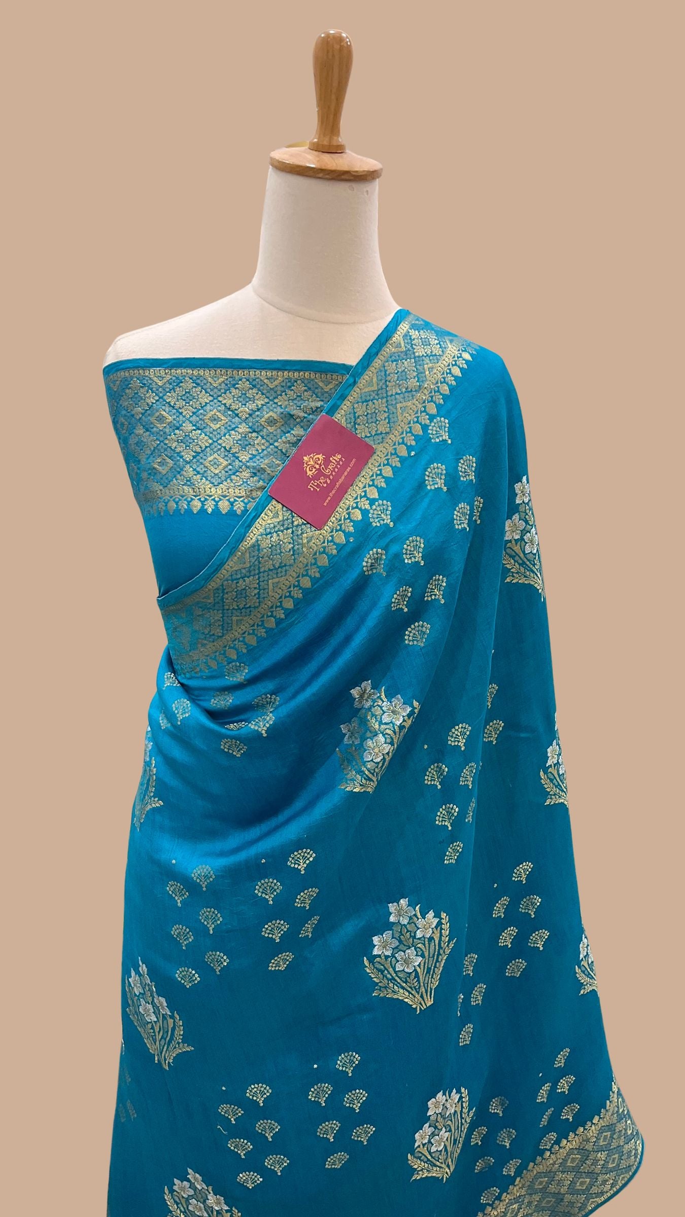 Pure Chiniya Silk Banarasi Saree