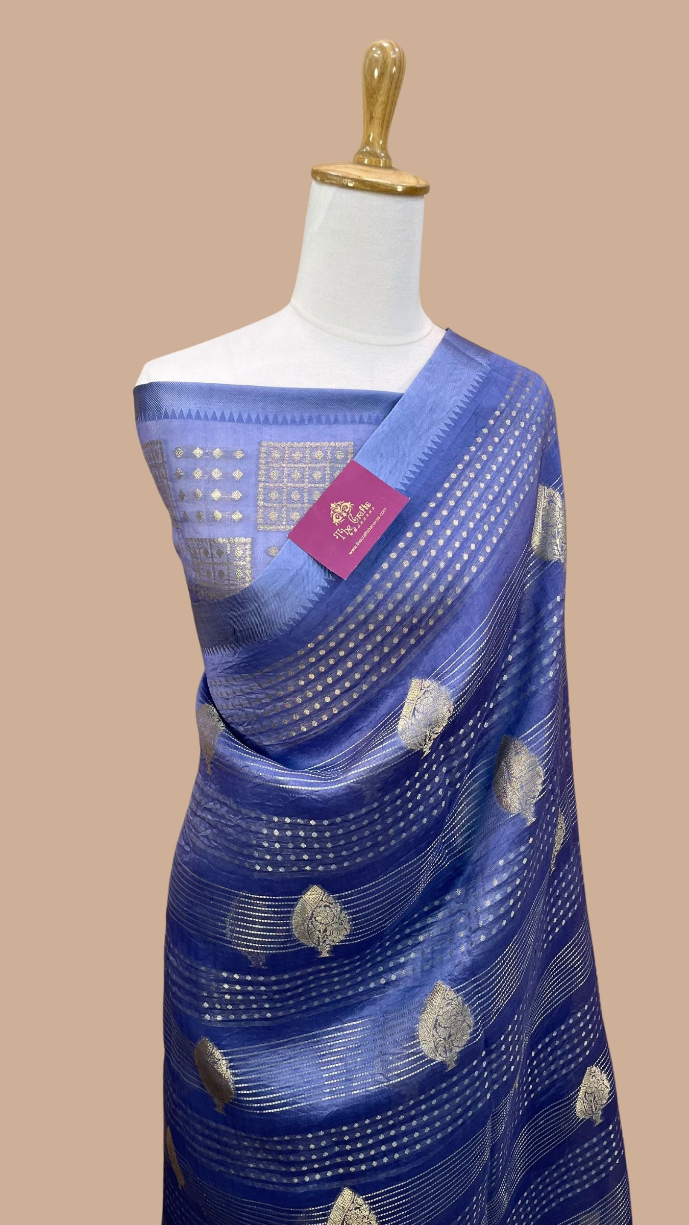 Pure Kora Silk Handloom Banarasi Saree