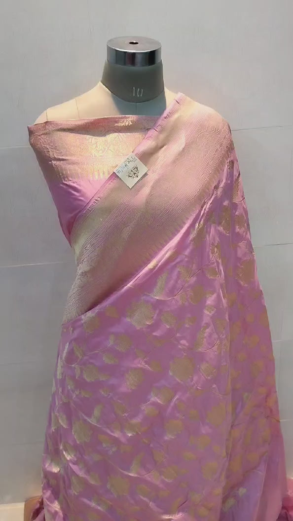 Pure Katan Silk Handloom Banarasi Saree - Kadhua jangla