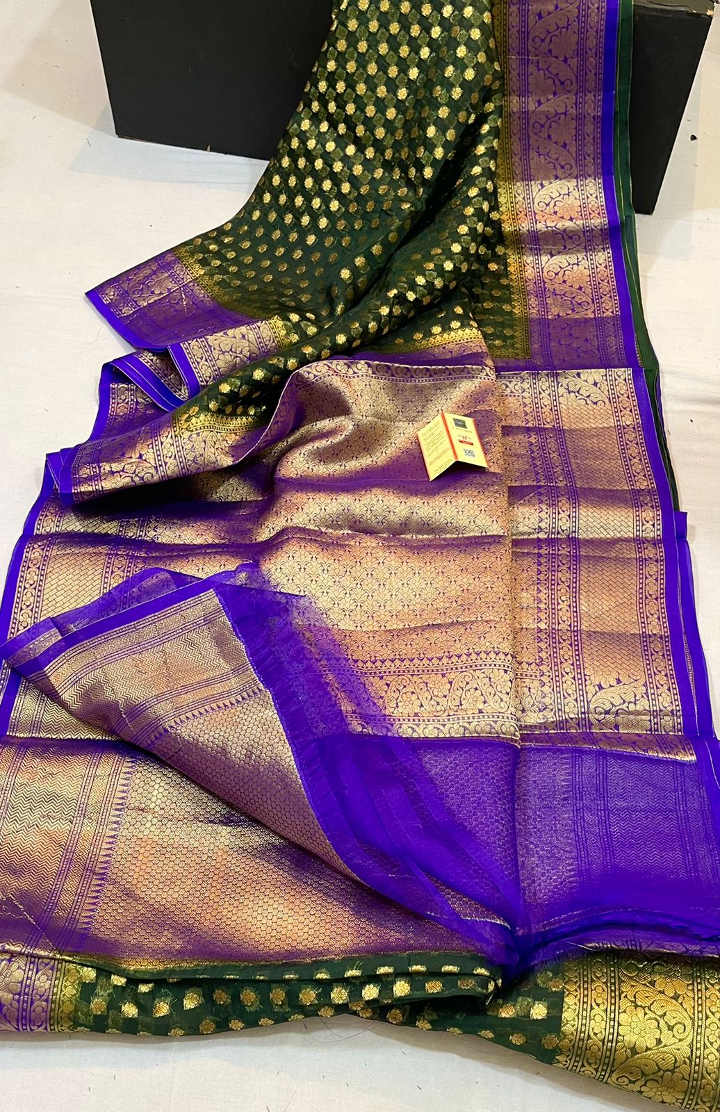 Pure Kora Silk Banarasi Saree