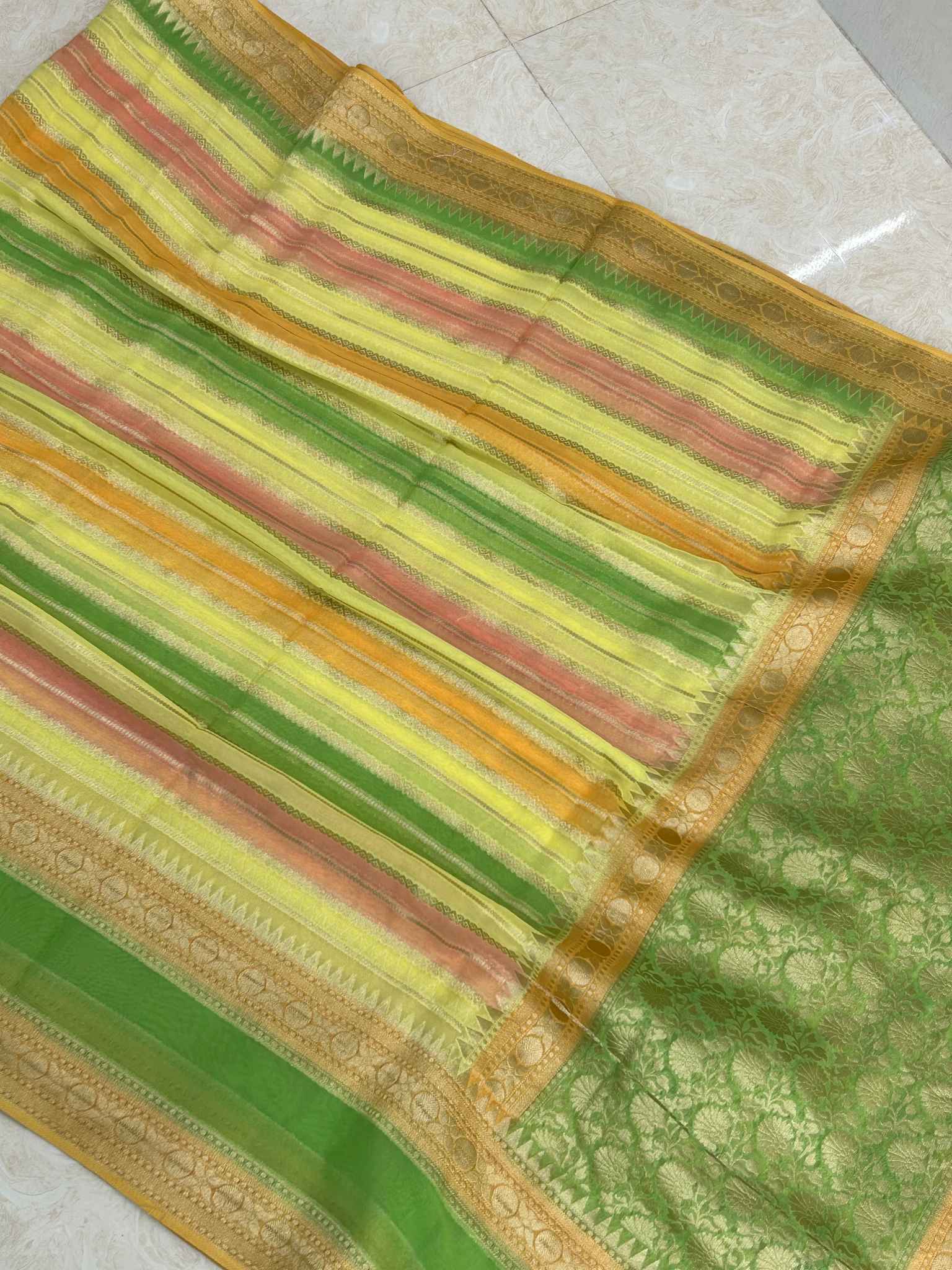 Pure Viscose Georgette Banarasi Saree