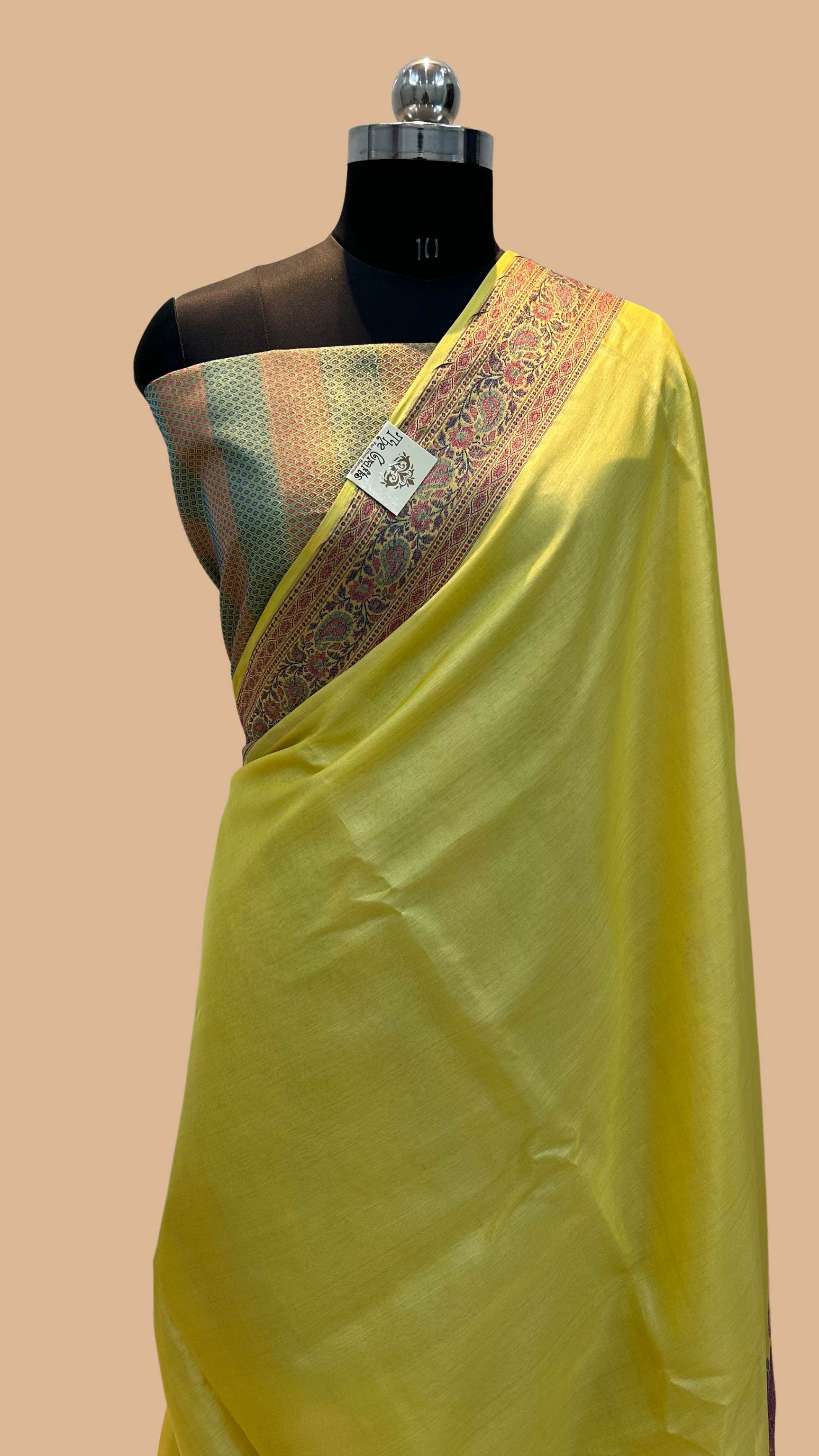 Pure Tussar Silk Banarasi Saree