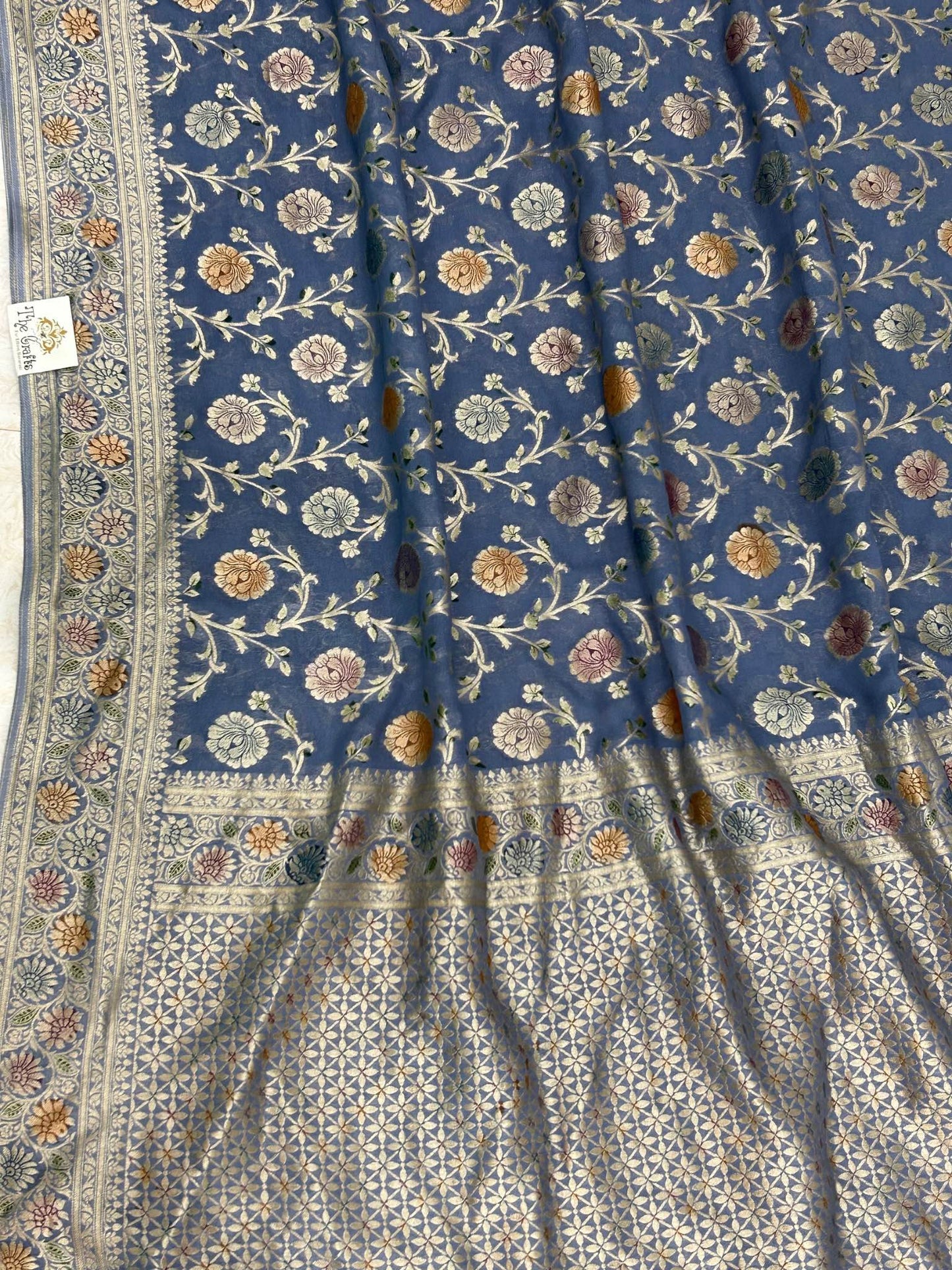 Pure Viscose Georgette Banarasi Saree
