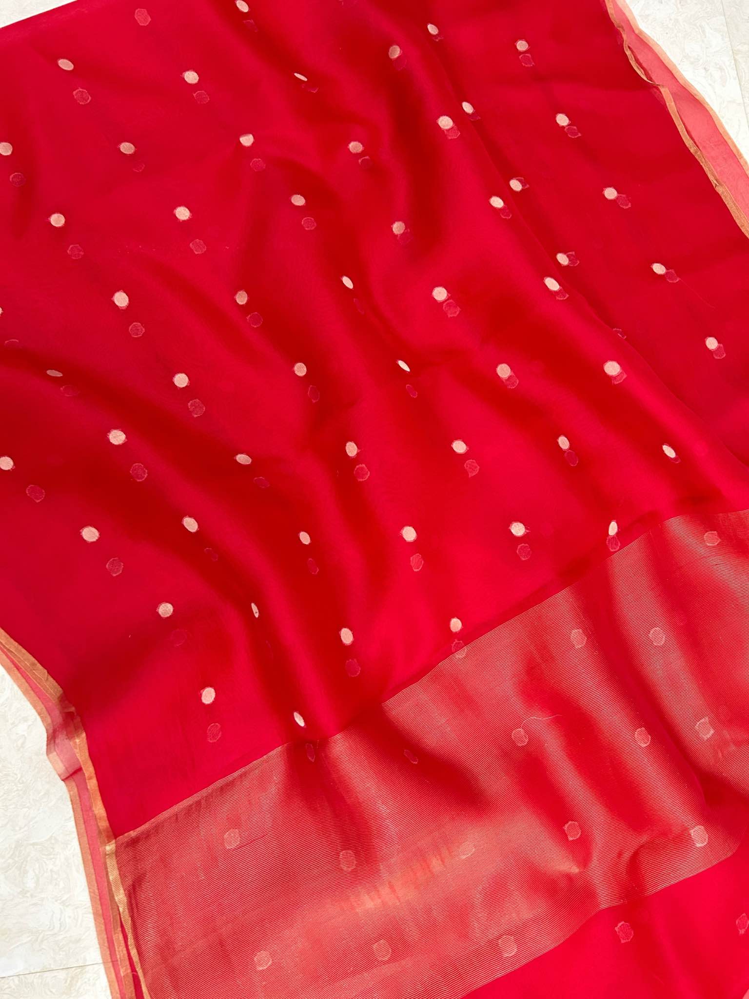 Pure Kora Silk Banarasi Saree