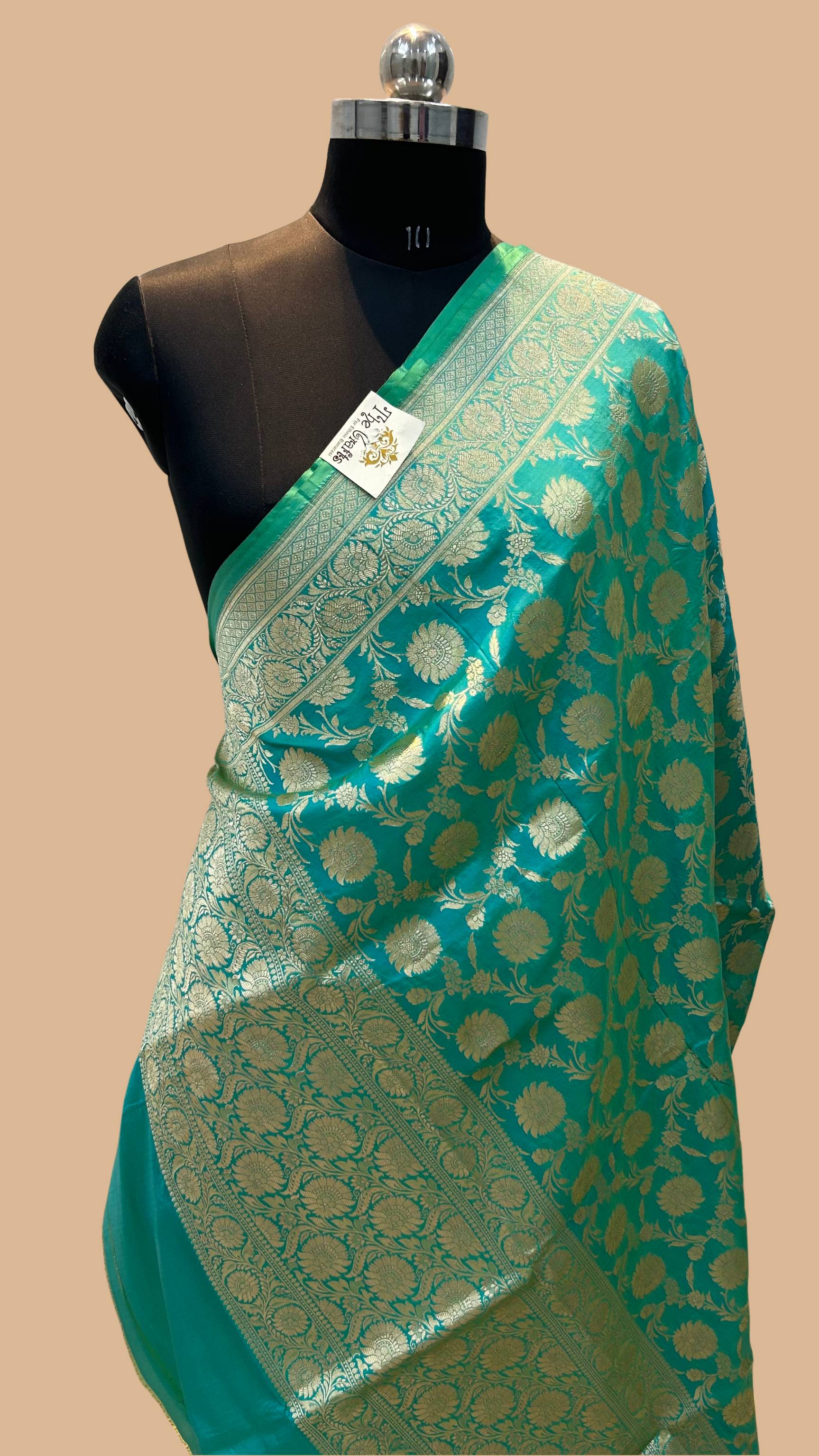 Pure Katan Silk Banarasi Handloom Dupatta