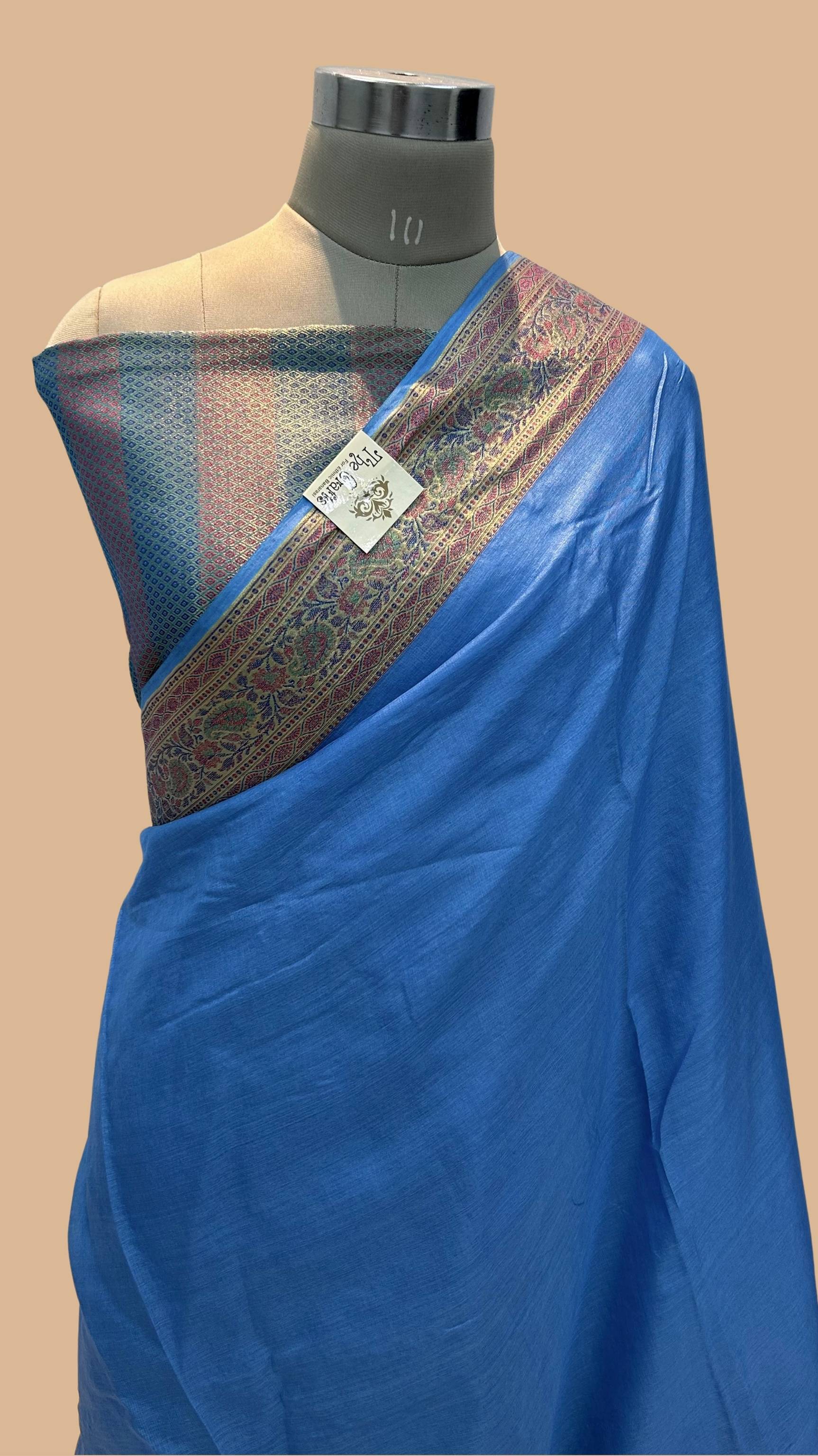 Pure Tussar Silk Banarasi Saree