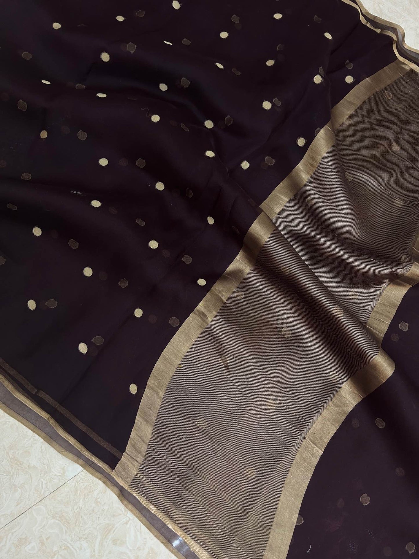 Pure Kora Silk Banarasi Saree