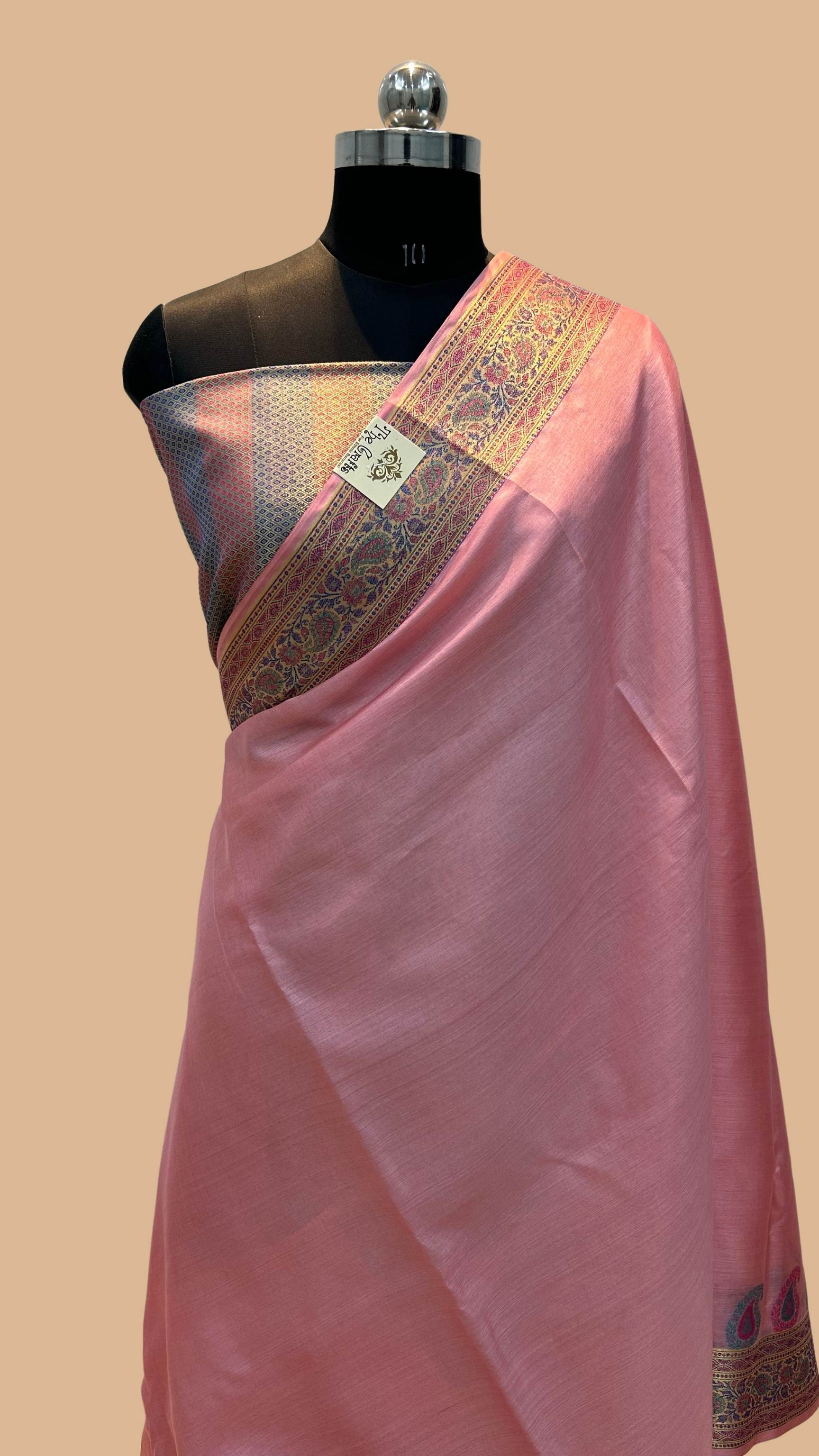 Pure Tussar Silk Banarasi Saree