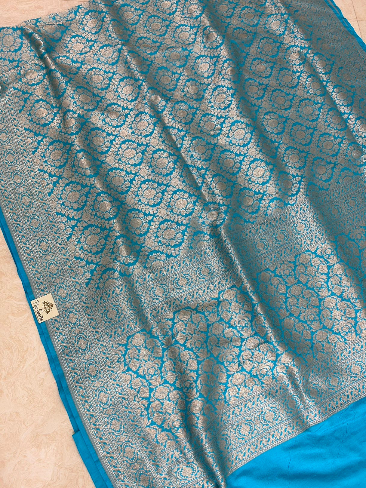 Pure Katan Silk Handloom Banarasi Saree - Tanchui Brocade