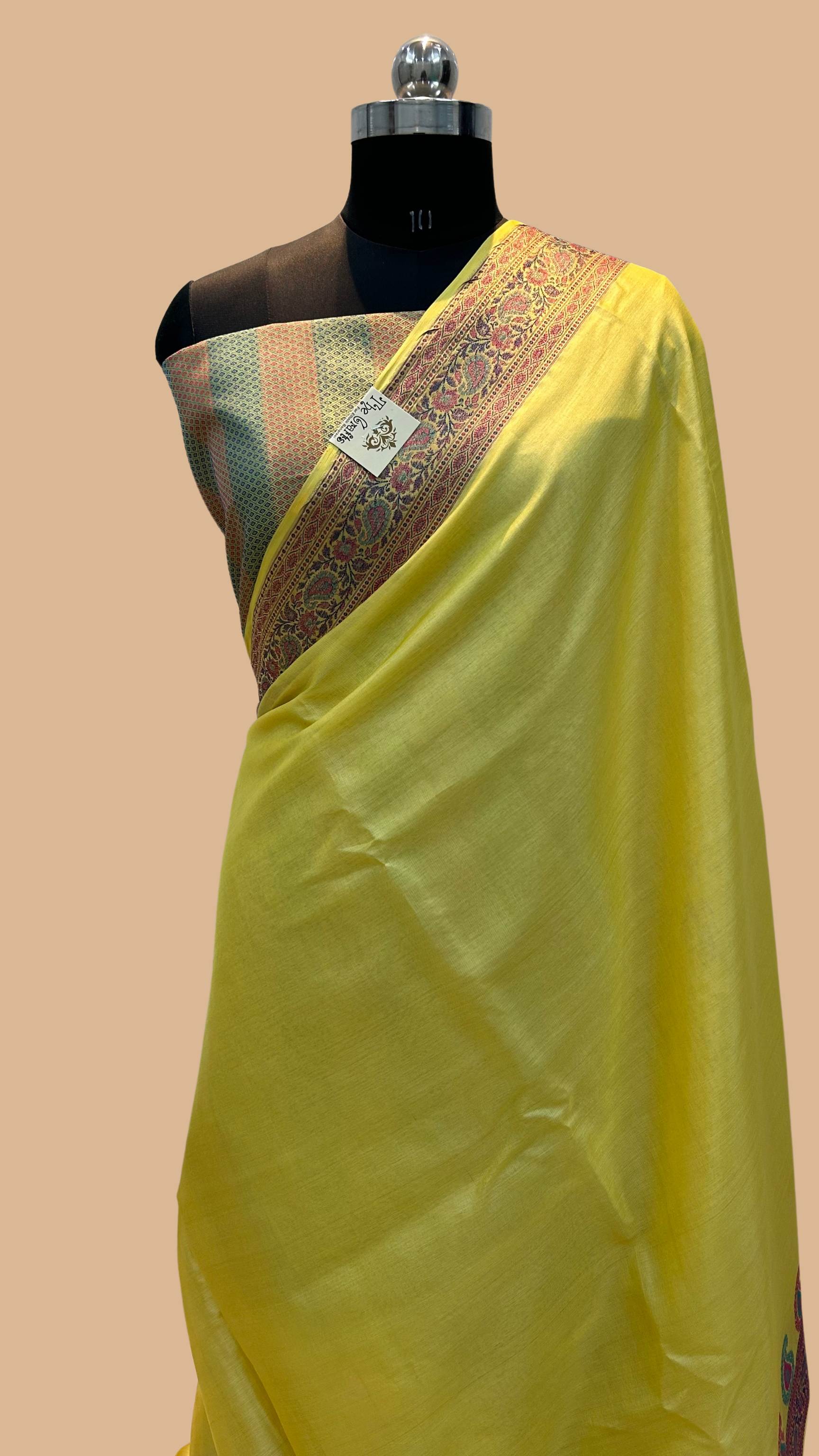 Pure Tussar Silk Banarasi Saree