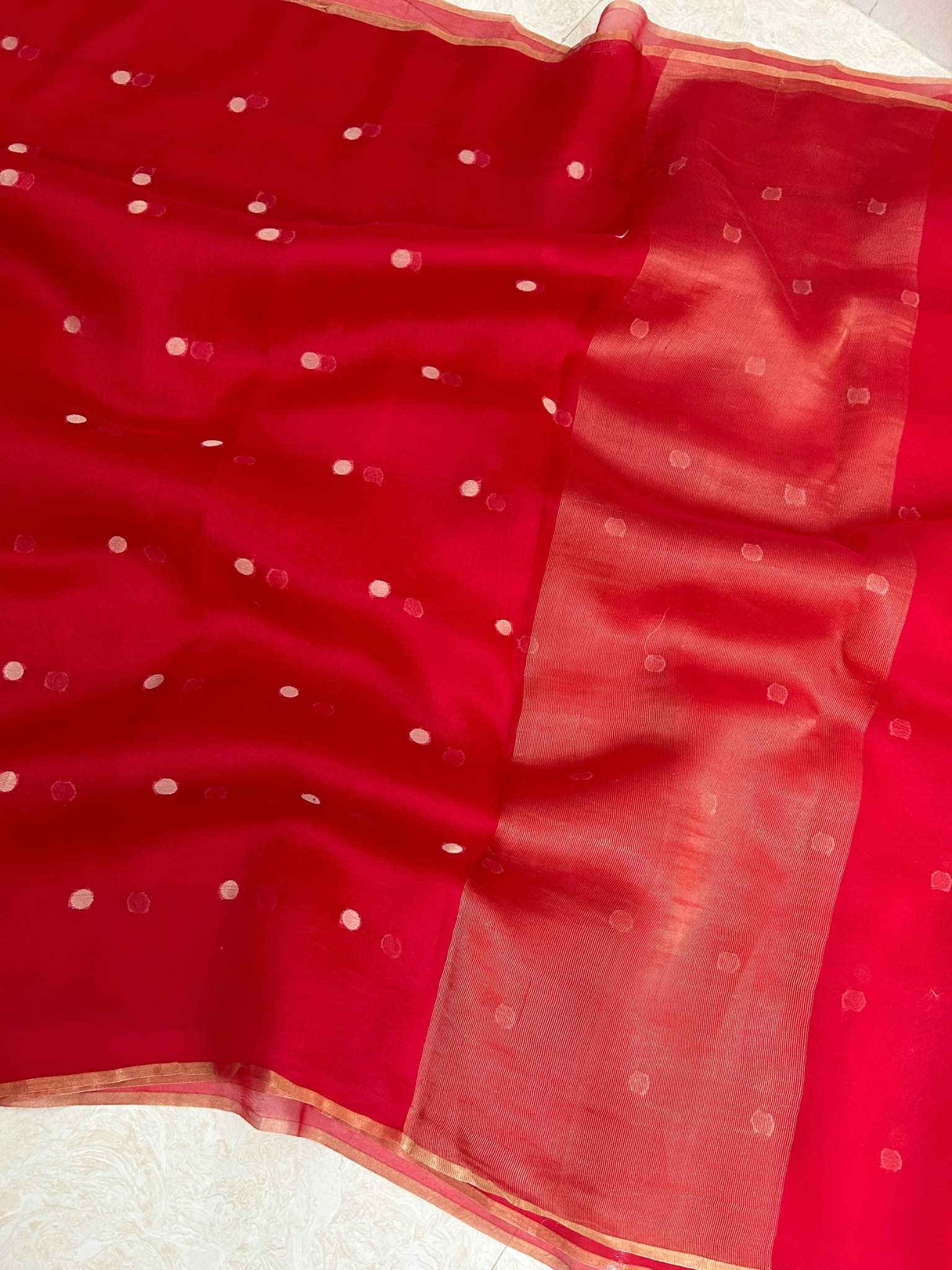 Pure Kora Silk Banarasi Saree