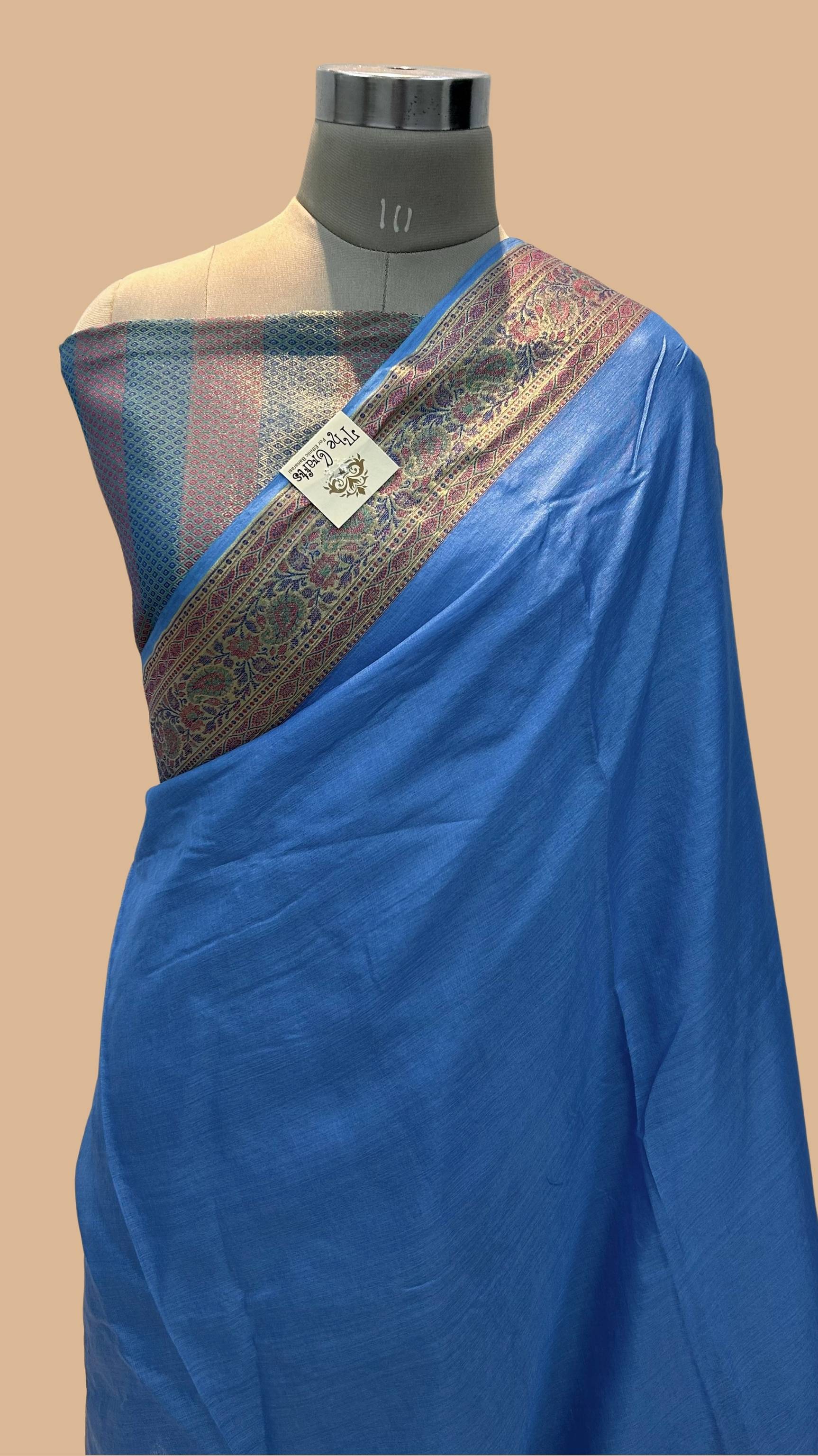 Pure Tussar Silk Banarasi Saree